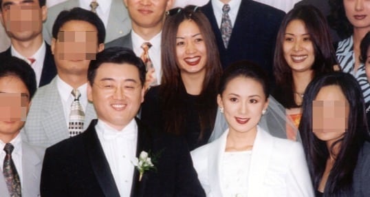 김희애 이찬진 결혼식.© News1  