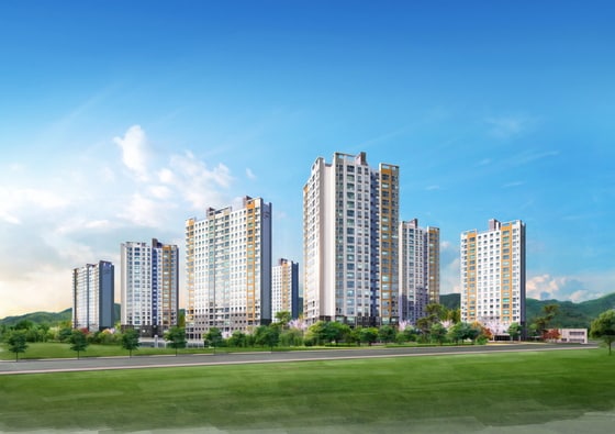 '강릉 유천지구 우미린(Lynn)'/제공=우미건설© News1 임해중 