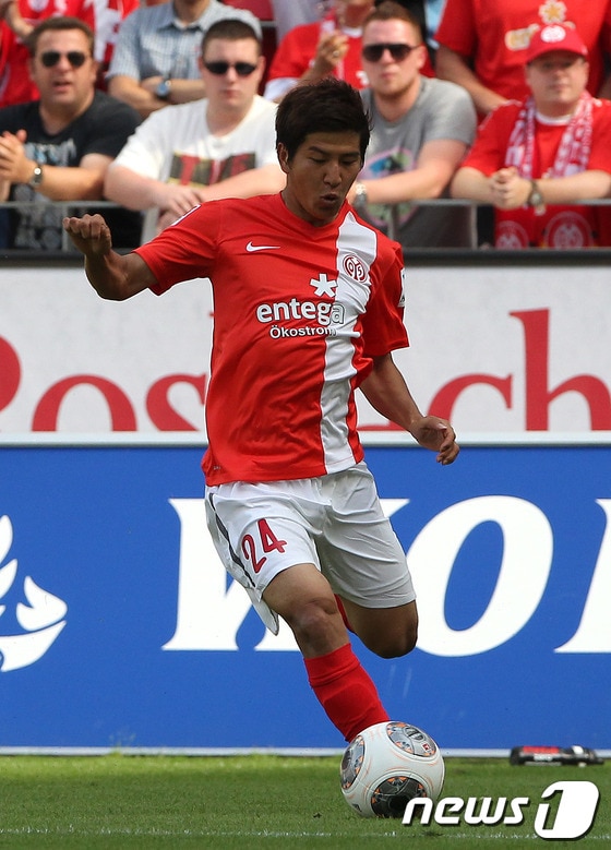 독일 분데스리가 마인츠 소속의 박주호(27). © AFP=News1