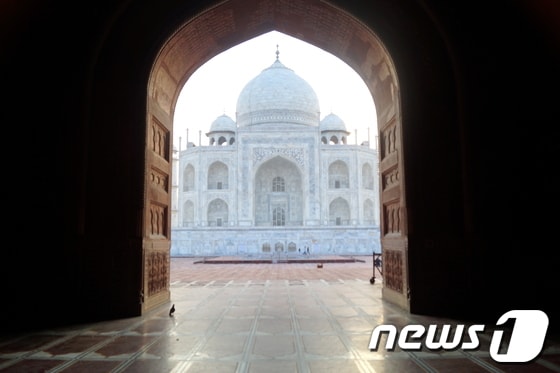 타지마할 © News1 최종일 기자 