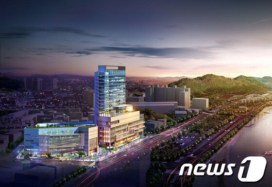 베스트웨스트 포항호텔 조감도/사진제공=STS개발© News1 최창호 기자