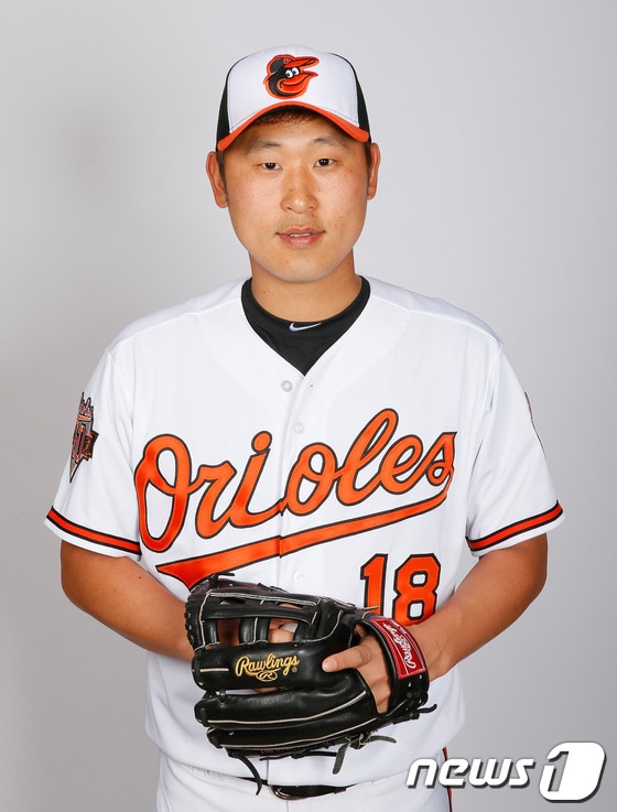 미국 메이저리그 볼티모어 오리올스의 윤석민(28). © AFP=News1