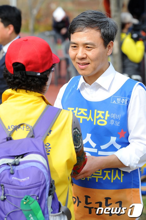 김승수 전주시장 예비후보. 2014.3.28/뉴스1  © News1   김대웅 기자