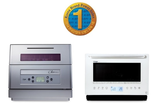 브랜드파워 1위로 선정된 동양매직 식기세척기·복합오븐. © News1  