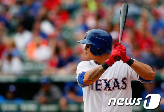미국 메이저리그 텍사스 레인저스의 추신수(32). © AFP=News1