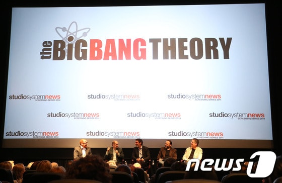 지난 16일 미국 LA에서 빅뱅이론 특별 상영회가 열렸다. ©AFP=뉴스1