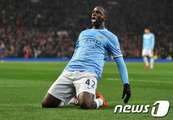 코트디부아르 대표팀의 야야 투레. © AFP=News1