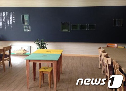 분향소가 설치될 정선군 종합사회복지관 1층 모습. (사진제공=정선군) 2014.4.28/뉴스1 © News1 하중천