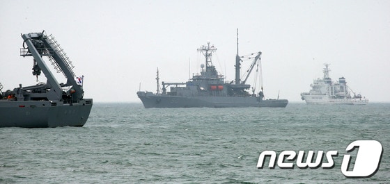 세월호 수색작업/뉴스1 © News1