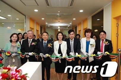 우송정보대 언어재활과는 22일 ‘제1회 언어재활사 선서식·솔언어임상센터 개소식’을 개최했다.© News1 