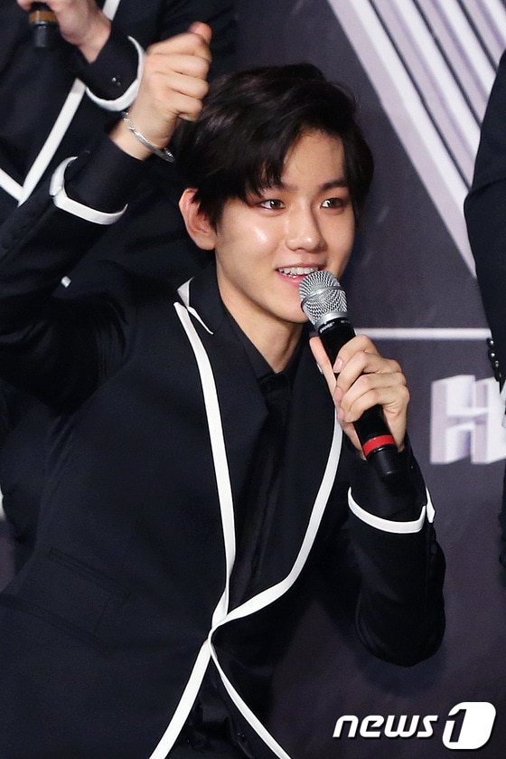 백현과 태연의 열애설이 난 가운데, 백현의 이상형 발언이 화제다. © News1