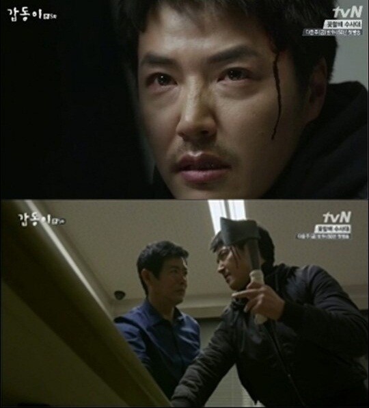 '갑동이' 성동일이 윤상현과 손을 잡았다. © tvN 갑동이 