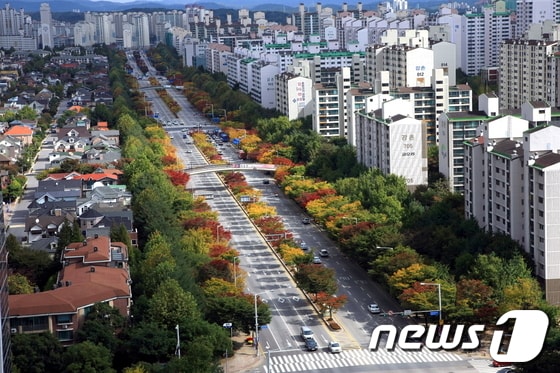 고양시 일산시가지 전경 /사진제공=고양시청© News1  