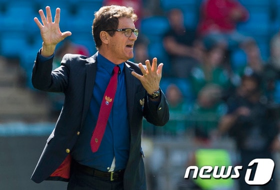 러시아의 파비오 카펠로 감독©AFP= News1 