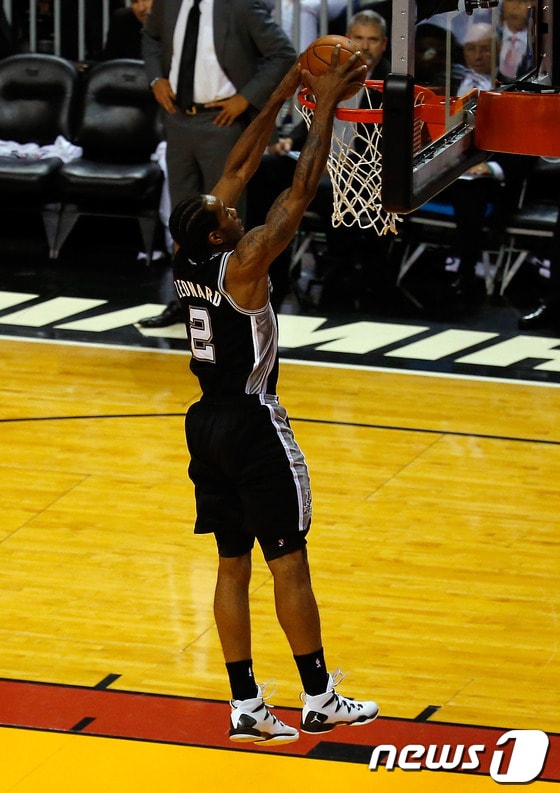 샌안토니오 스퍼스 카와이 레너드.ⓒ AFP=News1