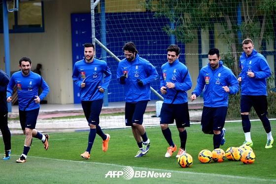 그리스 축구대표팀© AFP BBNews=News1