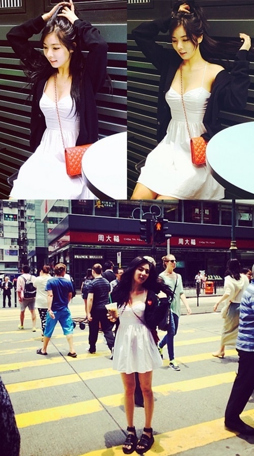 현아가 홍콩에서 근황을 전했다. © 현아 인스타그램  