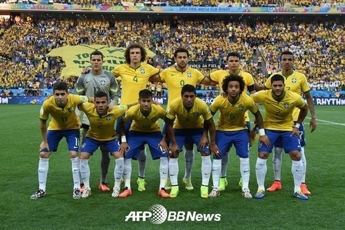 브라질 축구대표팀. © AFPBBNews=News1 