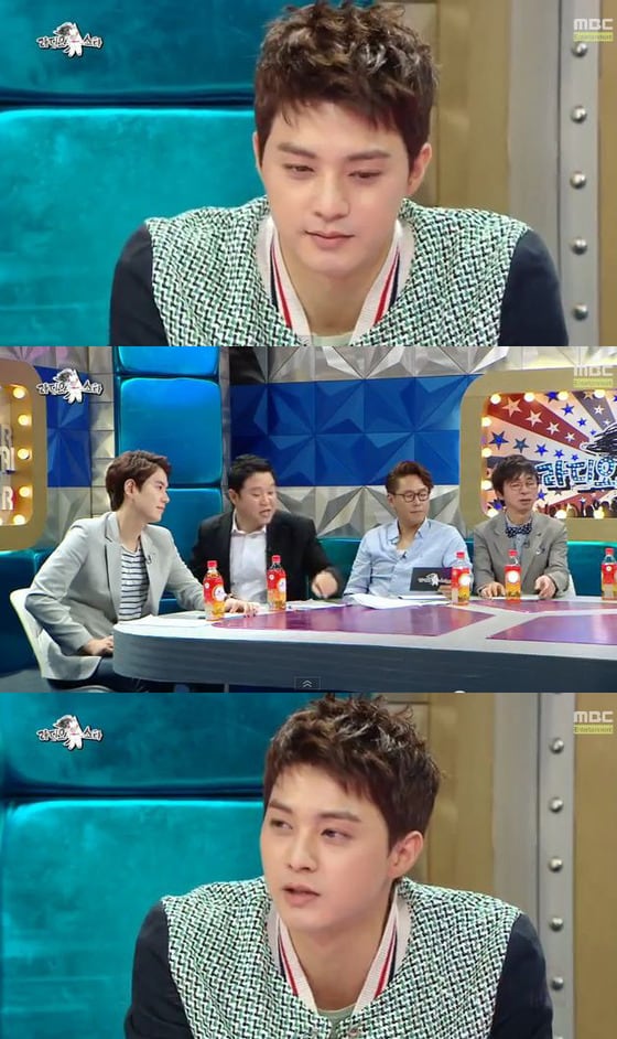 김지훈이 지난 18일 방송된 '라디오스타'에 출연해 전 여자친구 가슴 성형을 폭로했다. © MBC '라디오스타' 방송 캡처 