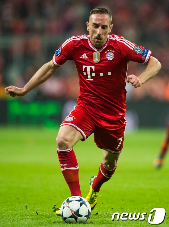 프랭크 리베리. ⓒ AFP=News1 