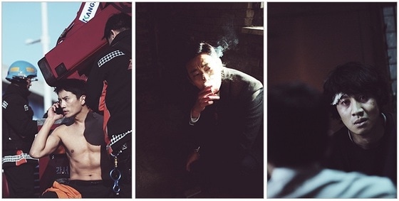 영화 '좋은 친구들'의 배우 지성, 주지훈, 이광수의 상남자 변신이 돋보이는 스틸컷이 공개됐다. © 영화 '좋은 친구들' 스틸컷 