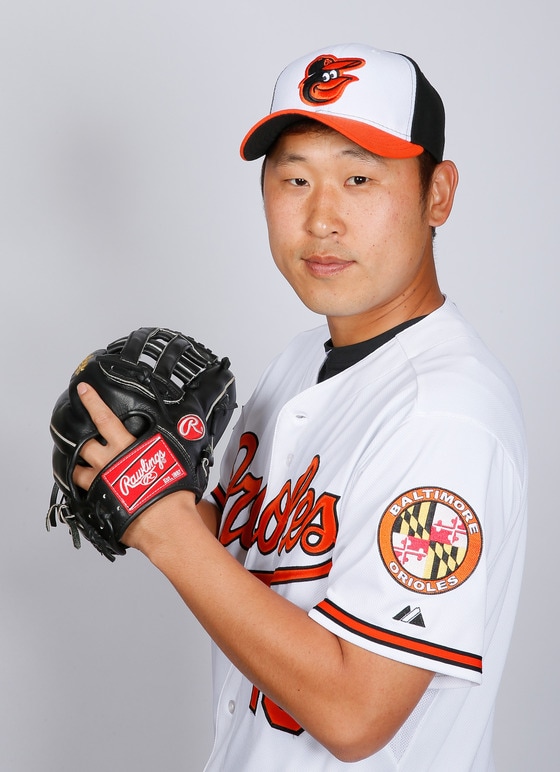 미국 메이저리그 볼티모어 오리올스의 윤석민(28).© AFP=News1