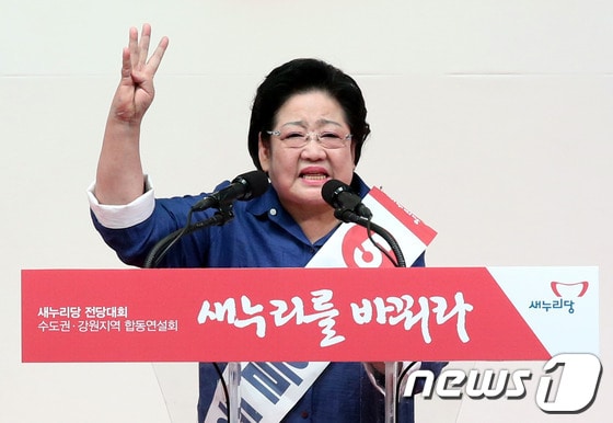 김을동 새누리당 최고위원. /뉴스1 © News1 이광호 기자