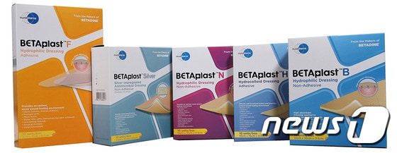 습윤 드레싱 '메디폼'이 '베타플라스트'로 제품명을 바꾸고 말레이시아에 진출했다. ⓒ News1