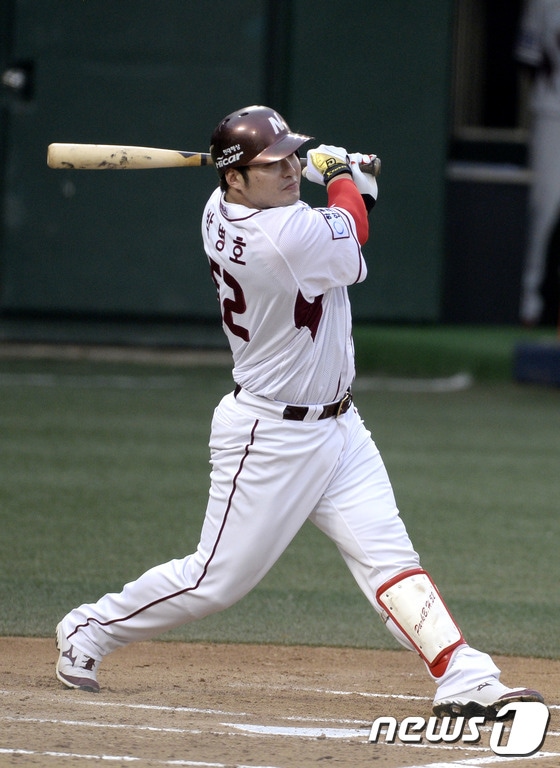 넥센 히어로즈 박병호. 2014.8.19/뉴스1 ⓒ News1 안은나 기자