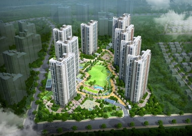 포스코건설 ‘미사강변도시 더샵 리버포레’ 조감도 ⓒ News1