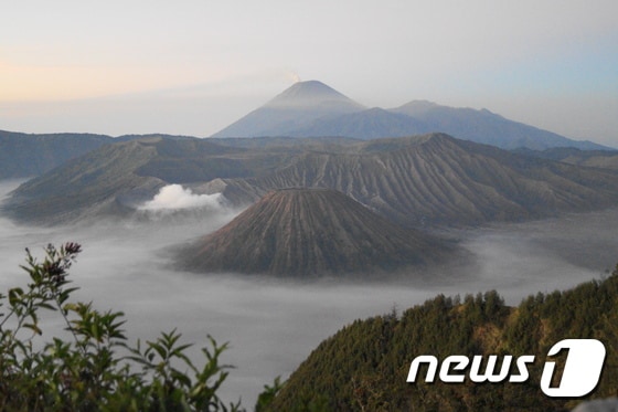 인도네시아 자바섬에 있는 브로모 화산 ⓒ 최종일 기자=News1