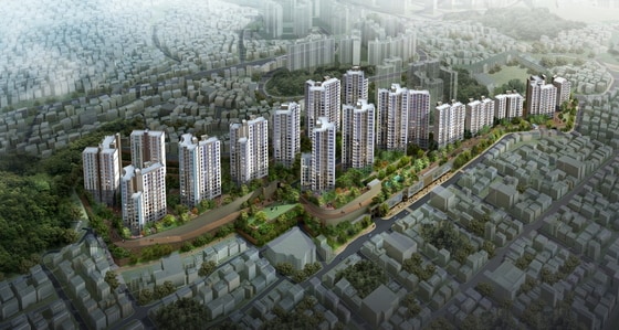 보문파크뷰자이 조감도 ⓒNews1