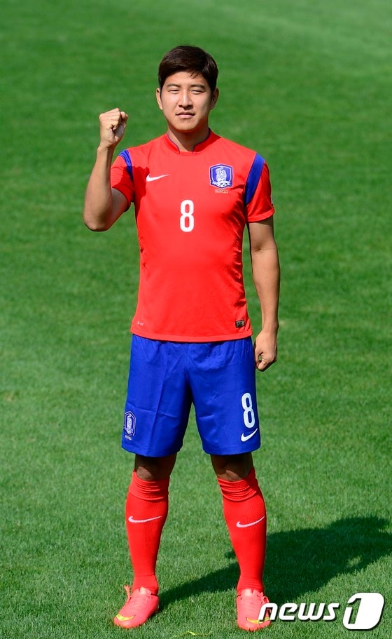 2014 인천아시안게임 남자 축구대표팀 박주호. 2014.9.11/뉴스1 ⓒ News1 박지혜 기자