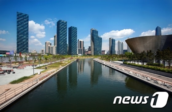 송도센트럴파크 전경. ⓒ News1 강남주 기자