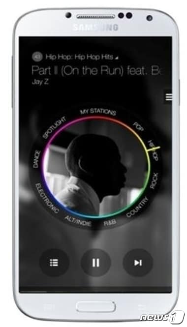 삼성전자 음악 스트리밍 서비스 밀크 ⓒ News1 2014.09.24/뉴스1 ⓒ News1