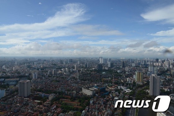 하노이 시가지 풍경이 펼쳐져있다. &#40;사진은 기사 내용과 무관함&#41; / 뉴스1 ⓒ News1