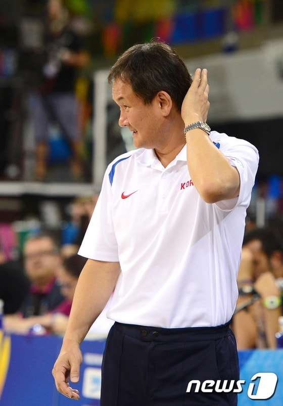 한국 남자 농구 대표팀 유재학 감독. ⓒ News1 DB