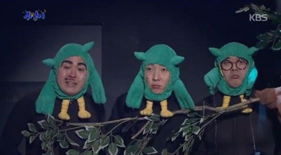 KBS2 예능프로그램 ´개그콘서트´ 방송 화면