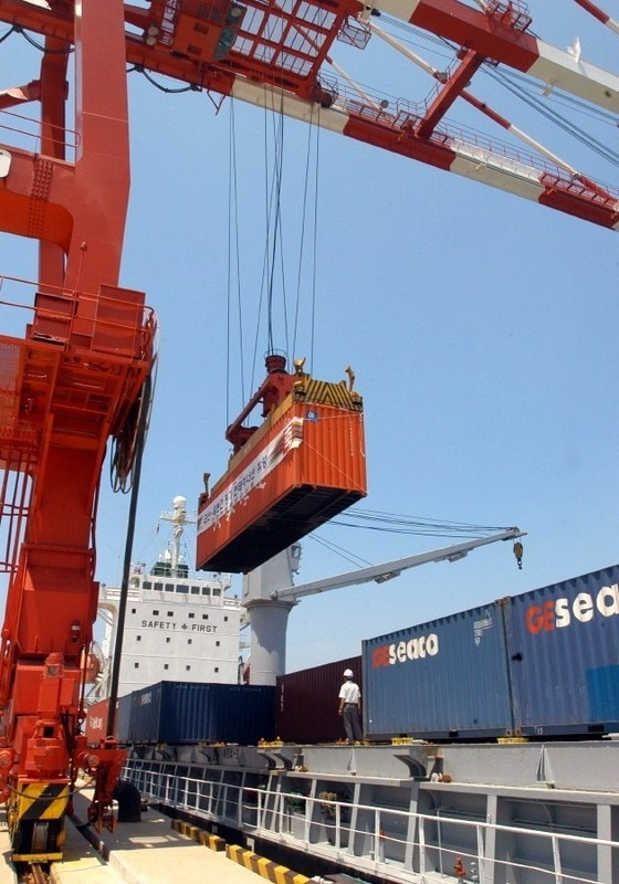 군산항 컨테이너터미널부두. ⓒ News1