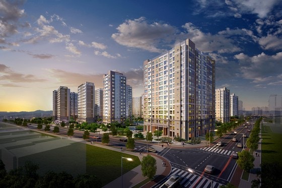 '마곡13단지 힐스테이트 마스터' 투시도 ⓒNews1