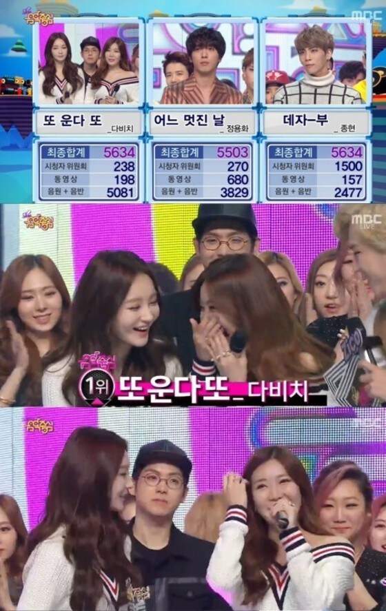 MBC ´쇼! 음악중심´ 방송 장면