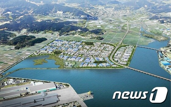 광양 세풍산업단지 조감도ⓒ News1