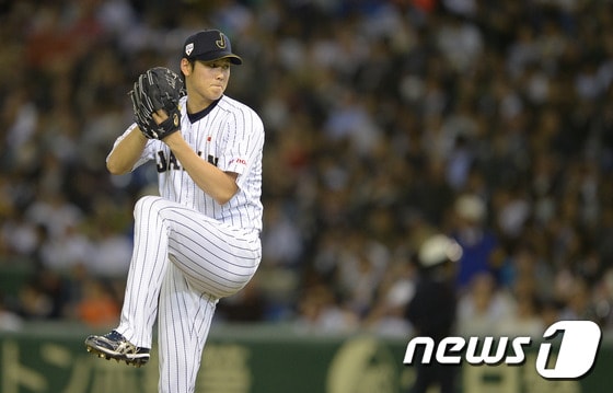 니혼햄 파이터스의 오타니 쇼헤이./뉴스1 DB ⓒ News1 양동욱 기자