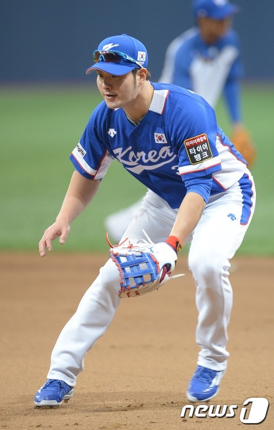 한국 야구대표팀 4번타자 박병호. ⓒ News1 양동욱 기자