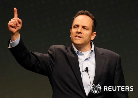 3일(현지시간) 치러진 미국 켄터키 주지사 선거에서 맷 베빈 공화당 후보가 승리했다. ⓒ 로이터=뉴스1