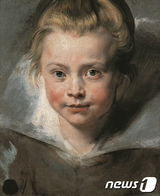 클라라 세레나 루벤스의 초상(1616년).  이하 사진이미지 제공-국립중앙박물관. ⓒ News1