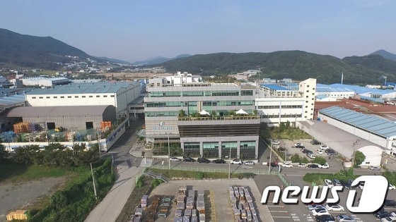 경남  양산  서창에  위치하고  있는 자동차  부품  생산업체인  성우하이텍의  모습이다(성우하이텍  사진제공)ⓒ News1  강영범기자