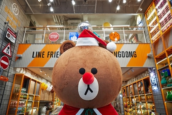 '라인프렌즈' 명동2호점 전경. ⓒ News1