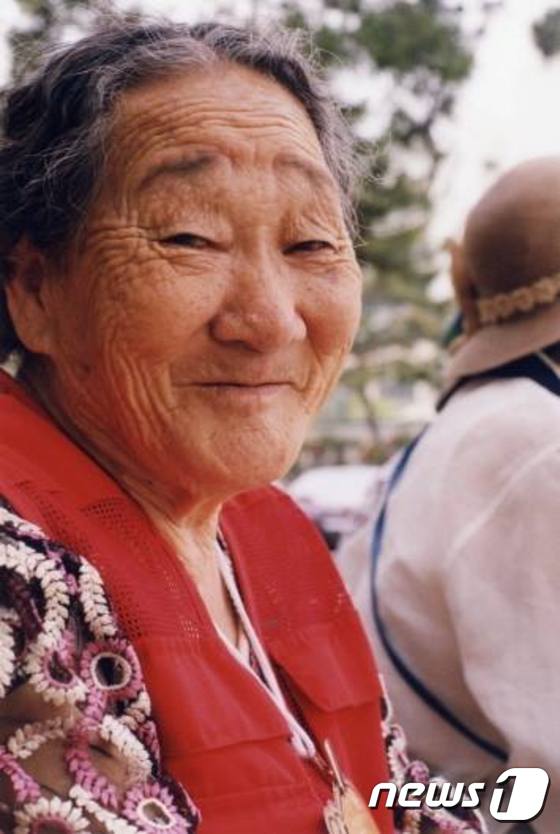 5일 96세를 일기로 별세한 일본군 위안부 피해자 최갑순 할머니.(출처: 한국정신대문제대책협의회 페이스북) ⓒ News1
