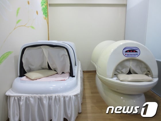 ㈜명신메디칼의 '원적외선 온열기'.(한국산업단지공단 광주전남본부 제공)2015.12.8ⓒ News1